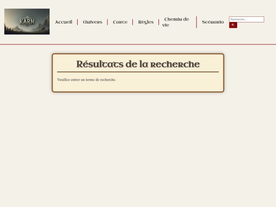 search screenshot