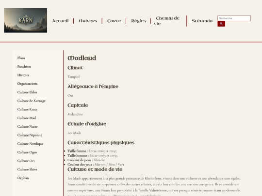 univers/culturemad screenshot