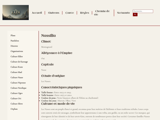 univers/culturenasse screenshot