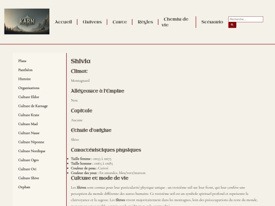 univers/cultureshivia screenshot