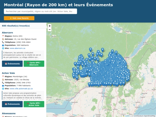 200km de montreal clean/2026 screenshot