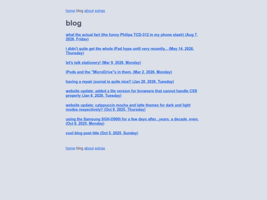 blog screenshot