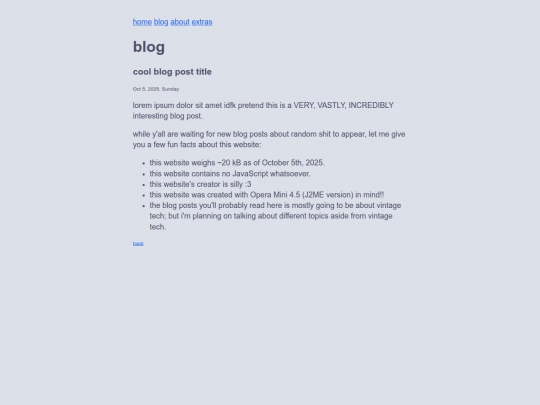 blog/1 screenshot