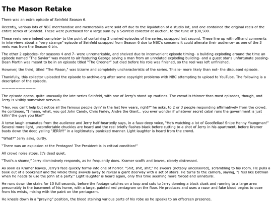 themasonretake screenshot