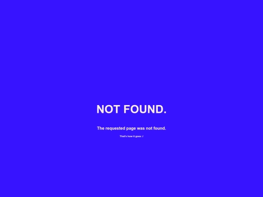not_found screenshot