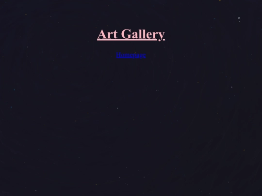 Artgallery screenshot