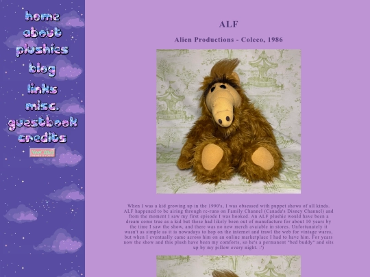 plushiepages/alf screenshot