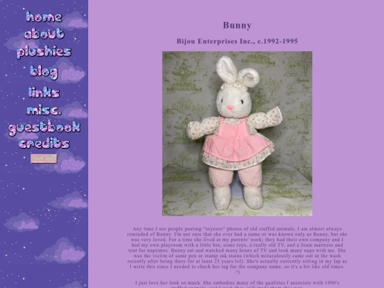 plushiepages/bunny screenshot