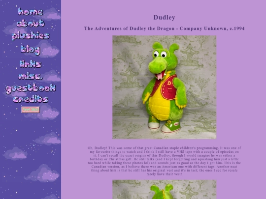 plushiepages/dudley screenshot