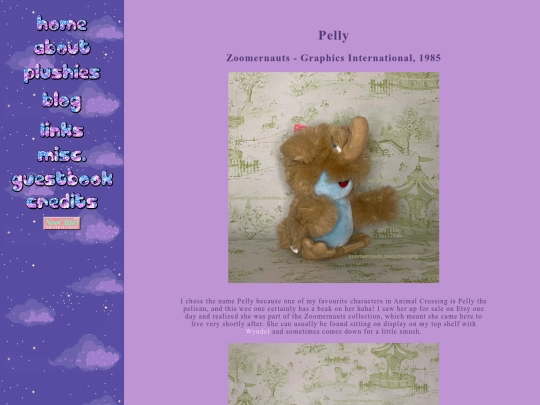 plushiepages/pelly screenshot