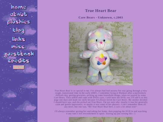 plushiepages/trueheart screenshot