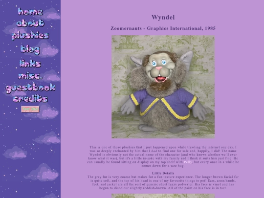 plushiepages/wyndel screenshot