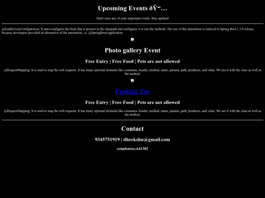 events/event screenshot