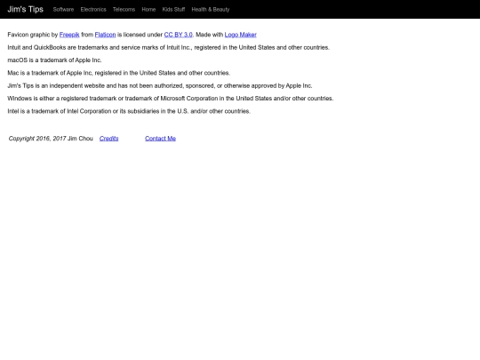 credits screenshot