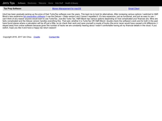 software screenshot