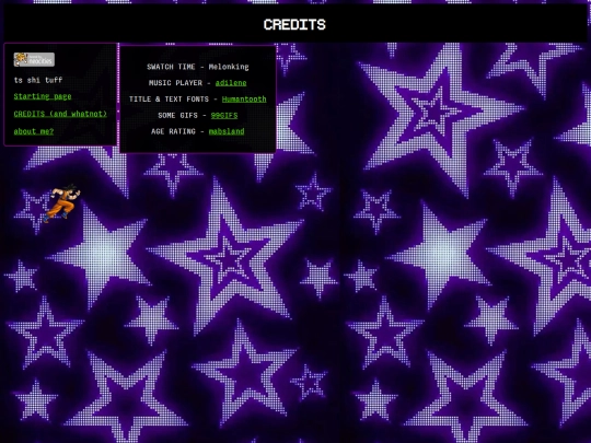 credits screenshot
