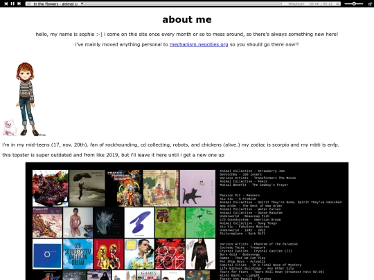 aboutme screenshot