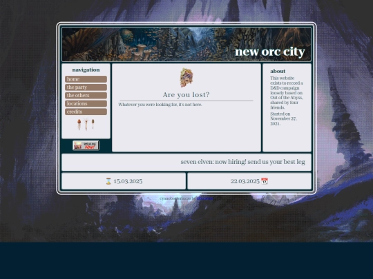 not_found screenshot