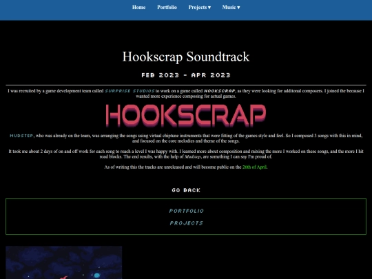 Hookscrap screenshot