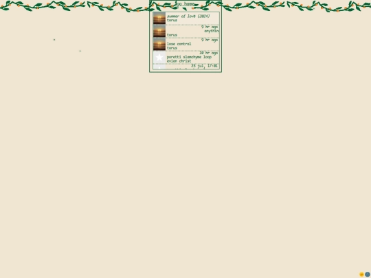 webgarden/listening screenshot