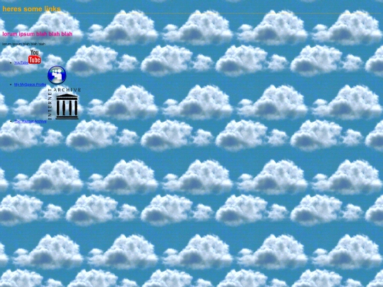 links screenshot