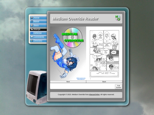 mediumoverride/comic/Viewer screenshot