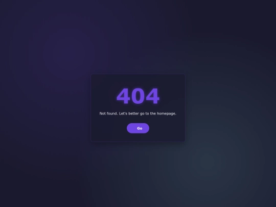not_found screenshot