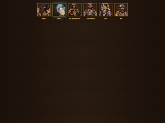 play/cavebot/Echoes of Anzu — Cavebot Design System/guidelines/brand-cast screenshot