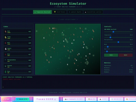 play/ecosim screenshot
