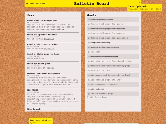 bulletin screenshot