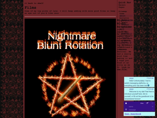 page/films screenshot