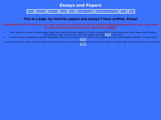 Essays-and-Papers screenshot