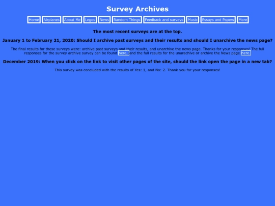 surveyarchives screenshot