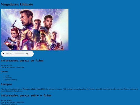 Vingadores/Vingadores screenshot