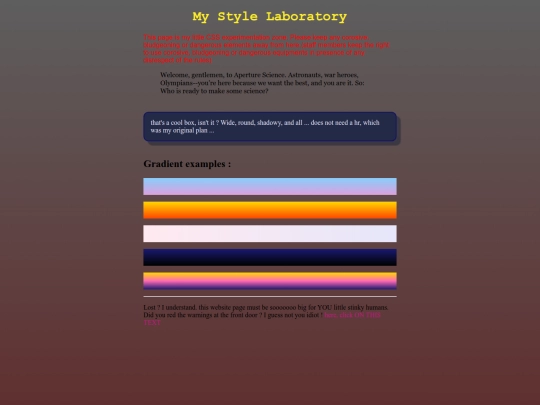 csslab screenshot