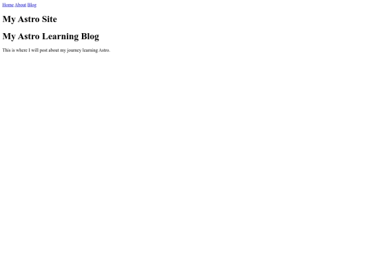 app/blog screenshot