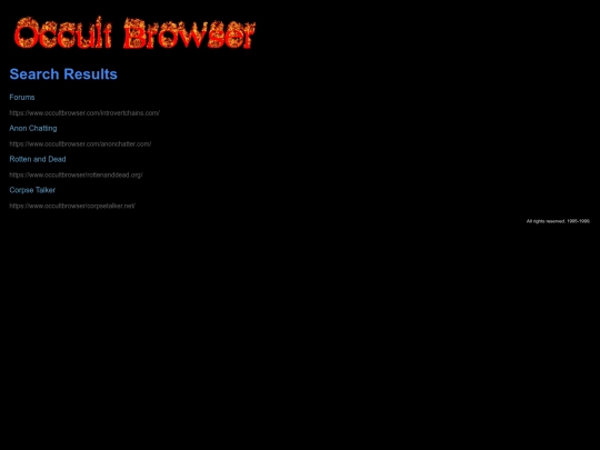 results screenshot