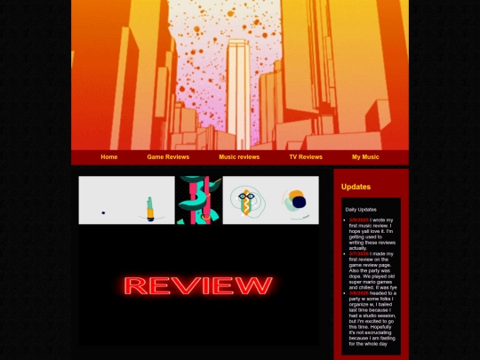 MusicReview screenshot