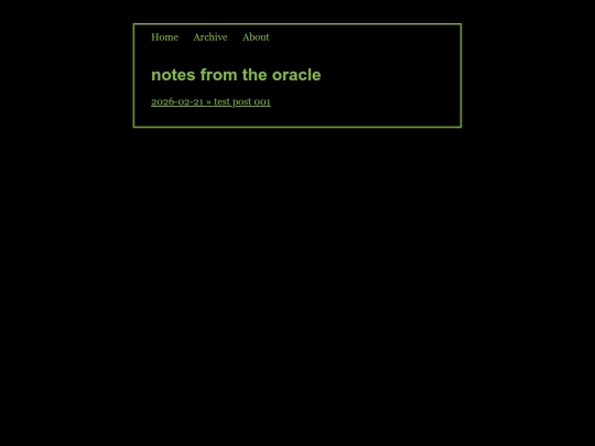 archive screenshot