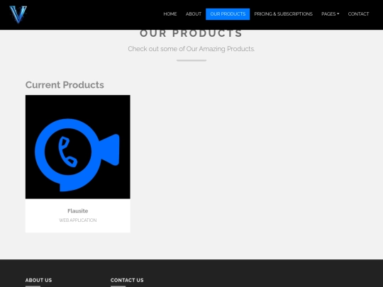 products screenshot
