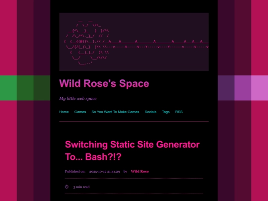 2025/10/12/switching-static-site-generator-to-bash screenshot