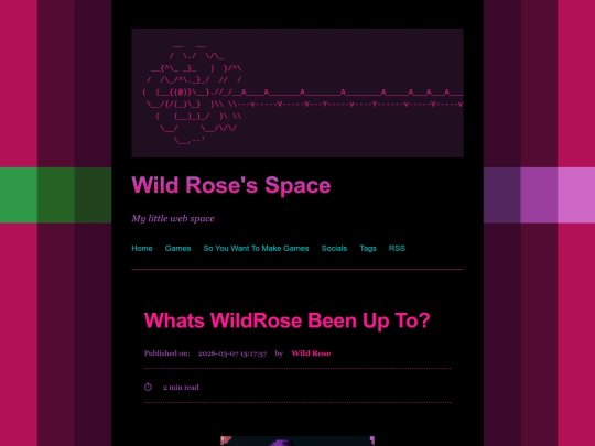 2026/03/07/whats-wildrose-been-up-to screenshot