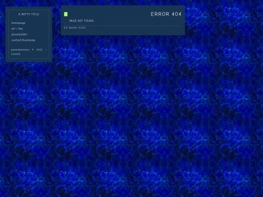 not_found screenshot