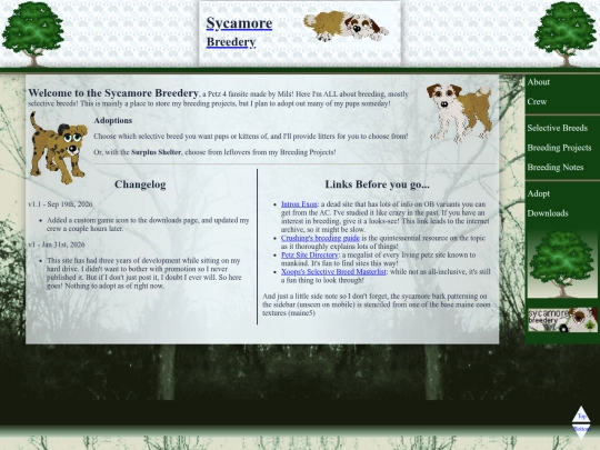 sycamore/home screenshot