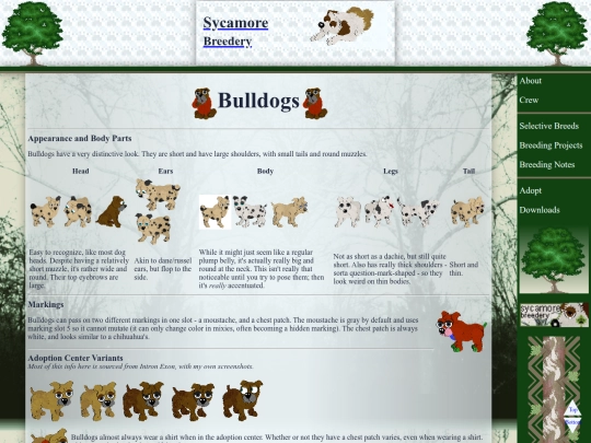 sycamore/notes/bulldogs screenshot