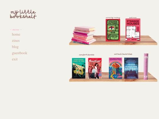 bookshelf screenshot