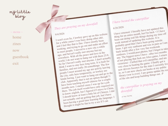 mylilblog screenshot