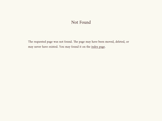 not_found screenshot