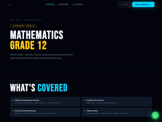 Mathematics_Grade_12 screenshot