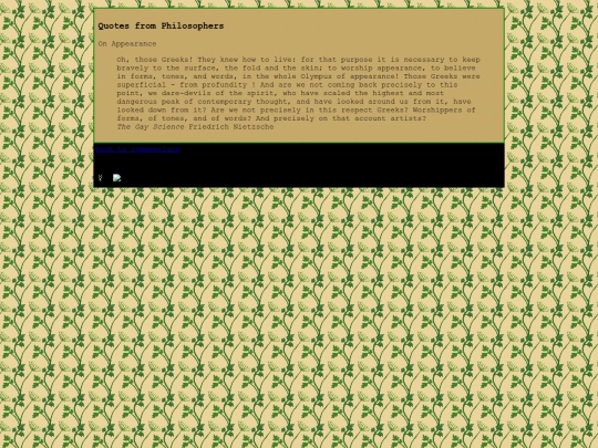 pages/philosophy screenshot